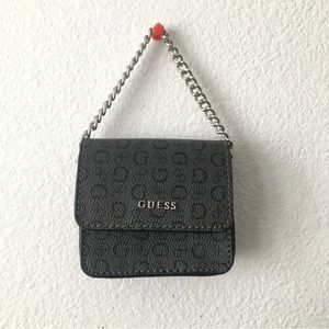 Guess Mini Purse Keychain Charm